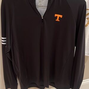 Adidas Black Pullover with Orange Logo
